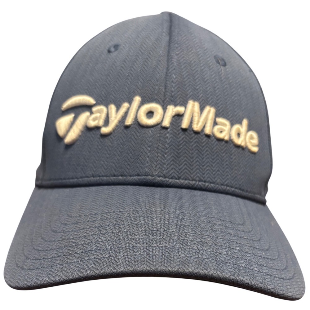 TaylorMade TP5 Navy Blue Adjustable Golf‎ Hat M1 PSi Herringbone One Size